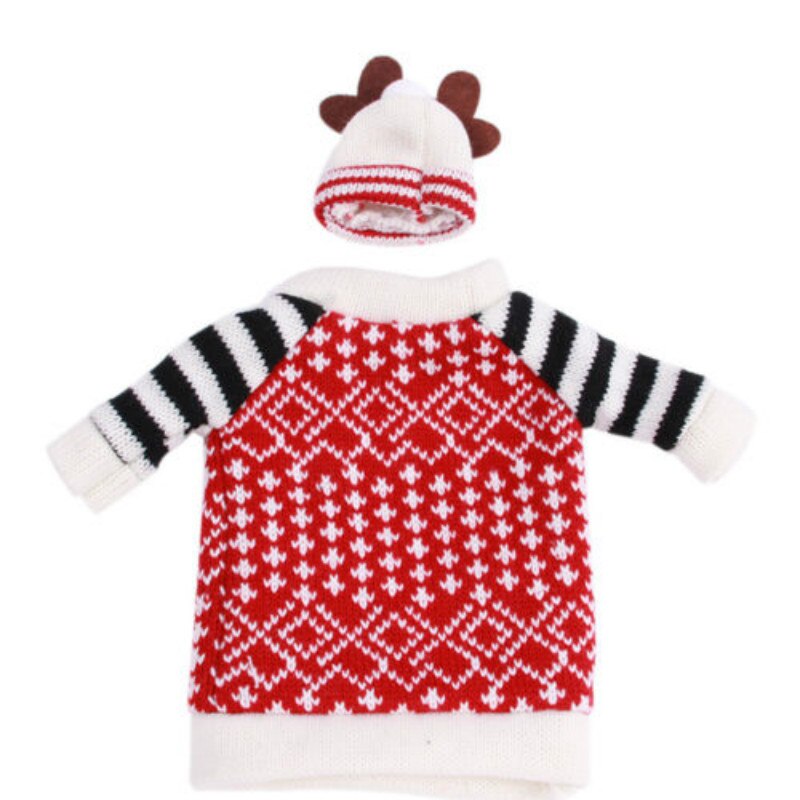 Jul flasklock santa vin flask lock jul flasklock party xmas chitchen bordsdekoration