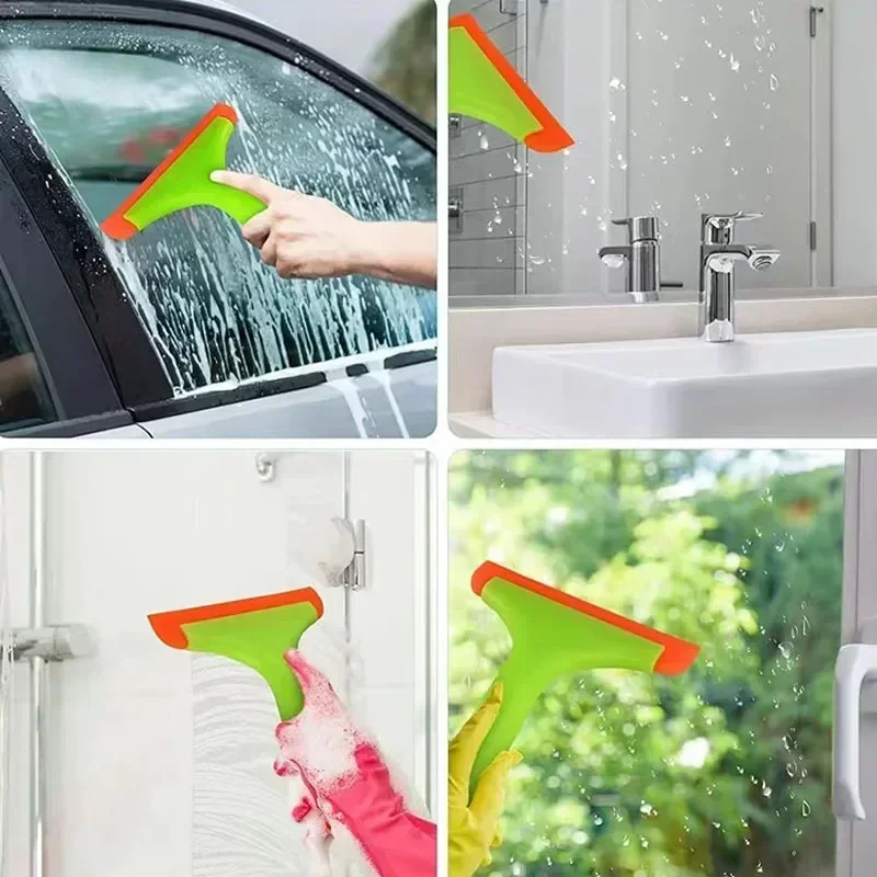 Neue Auto schaber Glas Reinigung Rakel Fenster Wischer multi-Werkzeug Gummi Klinge für Badezimmer Dusche Hause Auto Glas Reinigung