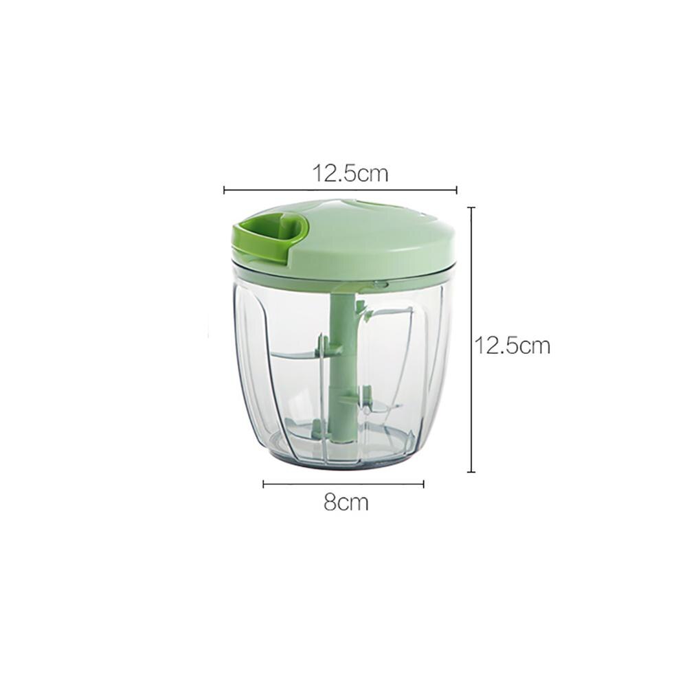 Trituradora Manual de carne, cortador de frutas y verduras, procesador de ajo, trituradora de alimentos, accesorios de cocina: L