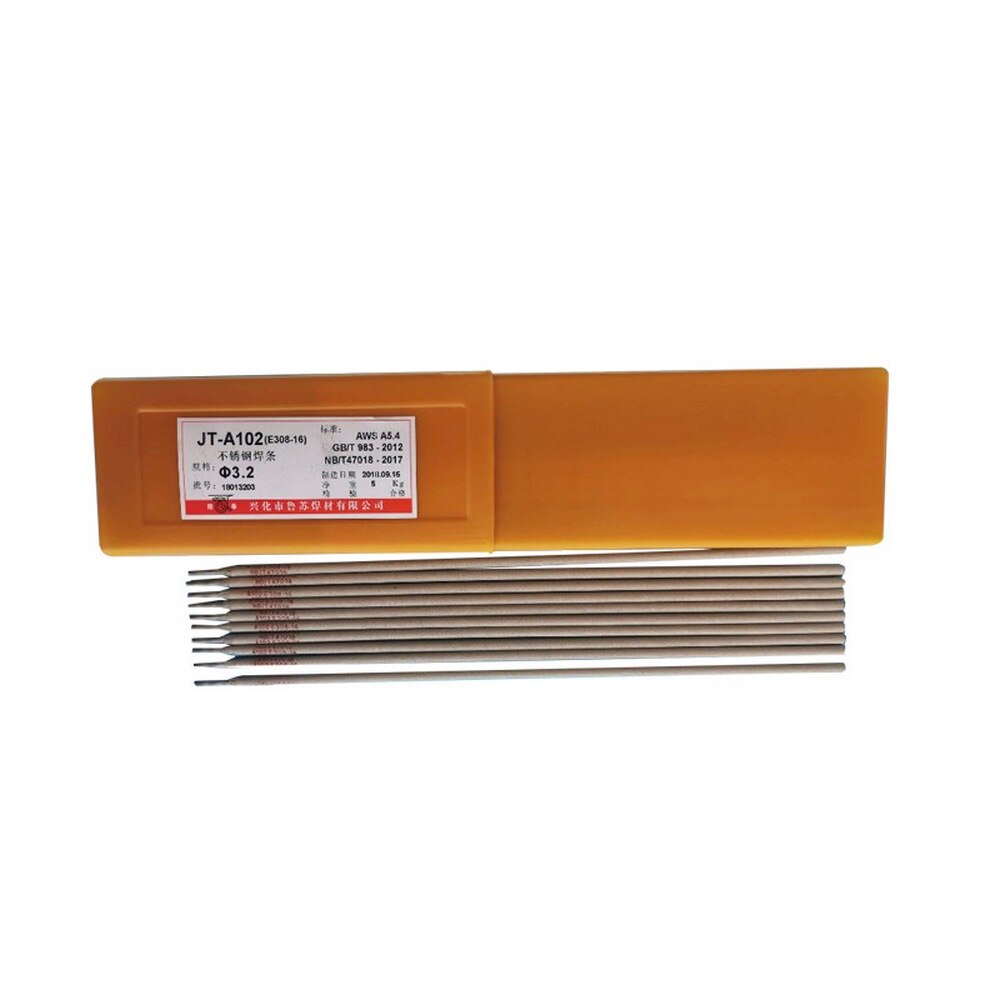 10Pcs Stainless Steel Electrode A102 E308-16 Electrodes Solder for Soldering Weld Wires Diameter 2.5/3.2/4.0/5.0mm Welding Rod