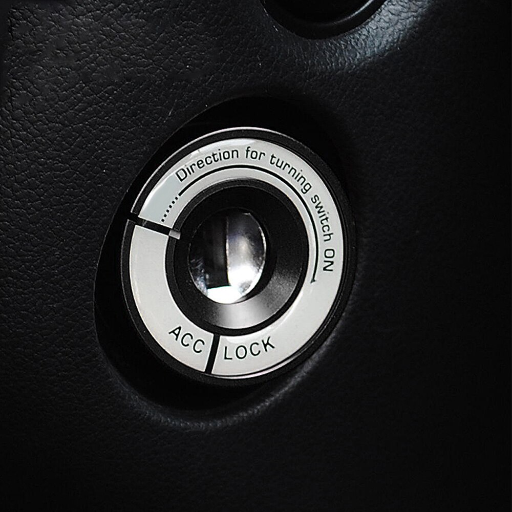 Luminous Glow ignition switch decoration Key Ring Sticker For Skoda Octavia Fabia YETI VW Passat Bora POLO GOLF 6 Jetta MK5 MK6