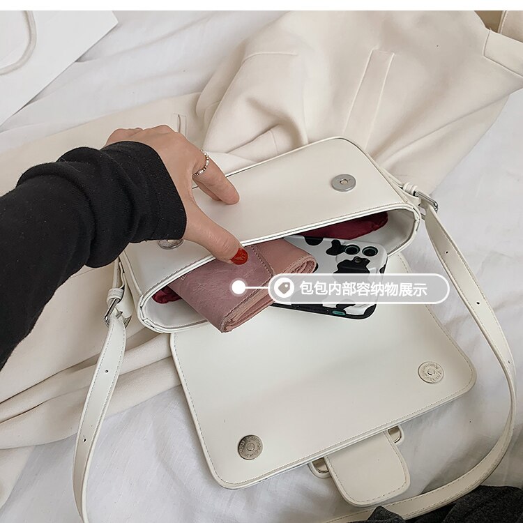 Nicho design 2021 nova moda high-end mensageiro saco menina versátil bolsa de ombro quadrado saco axila dupla-uso saco largura: 23cm