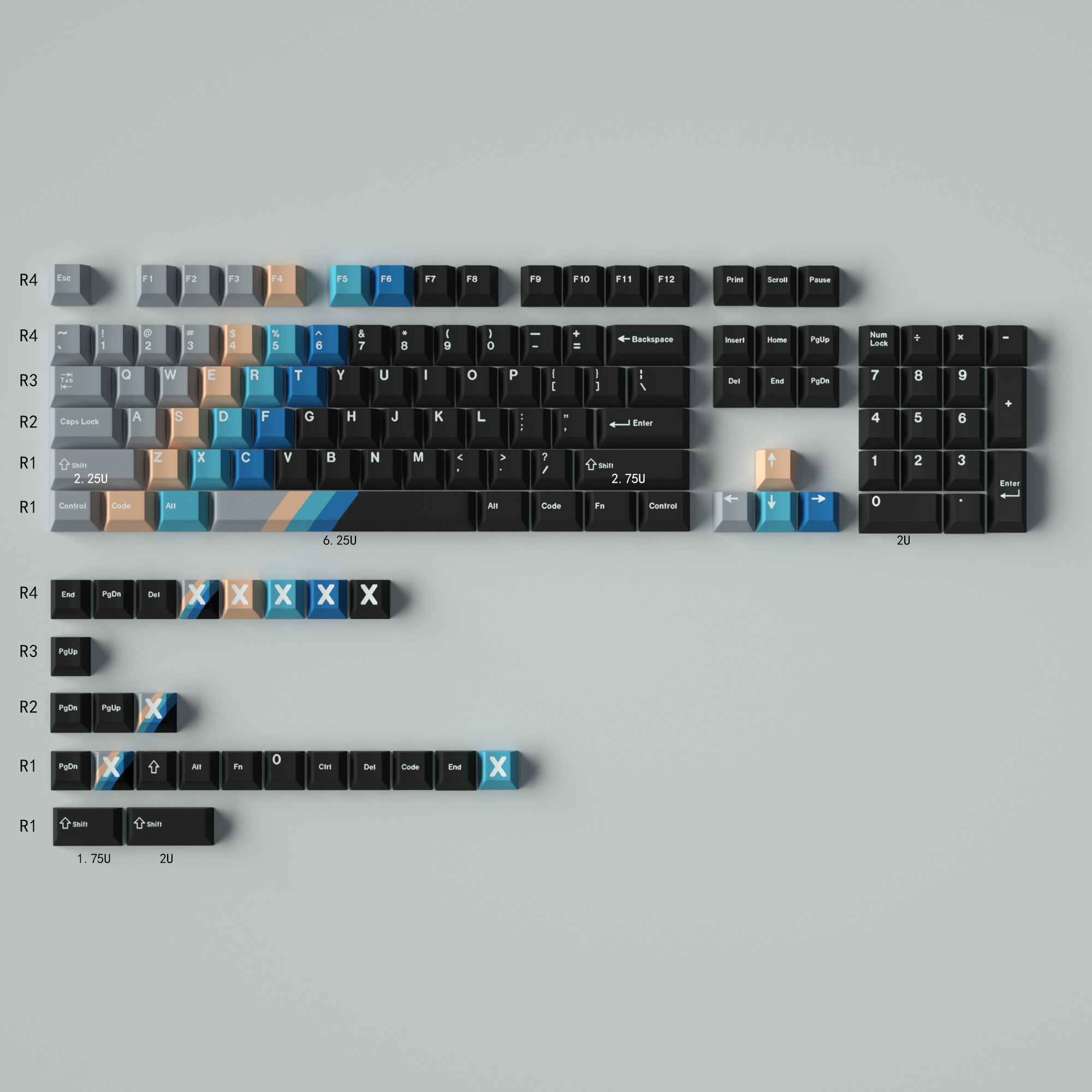 GMK The First Love Keycaps, juego grande, teclas personalizadas en inglés japonés, perfil de cereza, teclas de DYE-SUB PBT para teclado mecánico