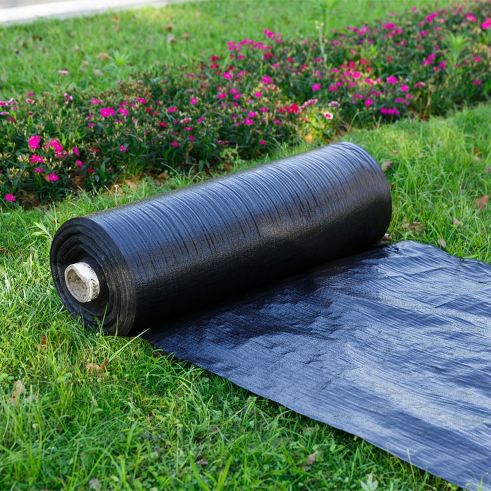 Landbouw Anti Gras Doek Farm-Georiënteerde Wiet Barrière Mat Zwart Plastic Mulch Dikkere Boomgaard Tuin Onkruidbestrijding Stof