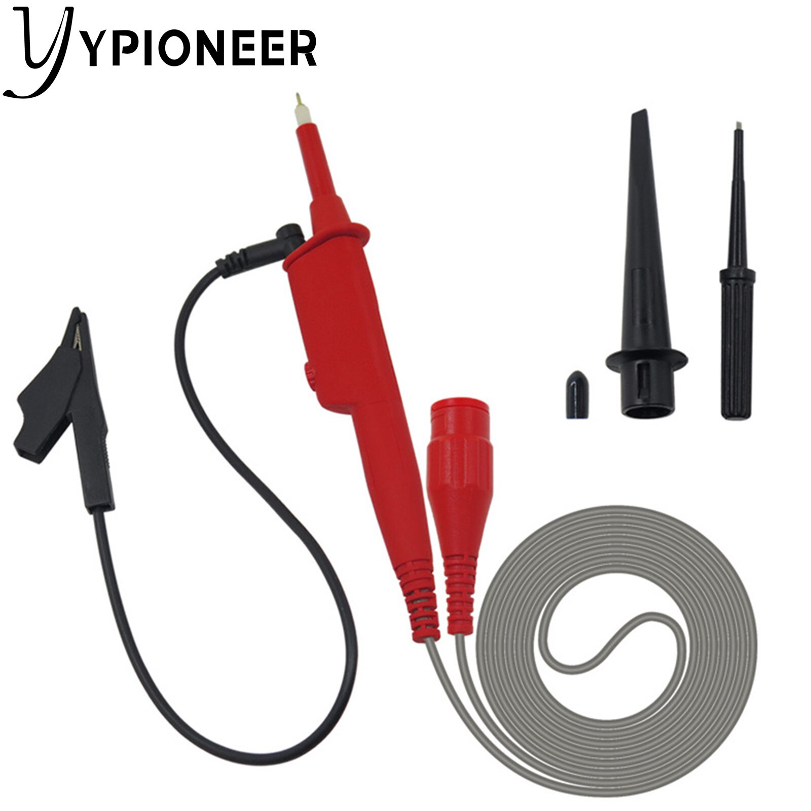 YPioneer-Sonda de osciloscopio P2301C, 100:1, alta tensión, resistente a 5KV, 300MHz, con Kit de accesorios
