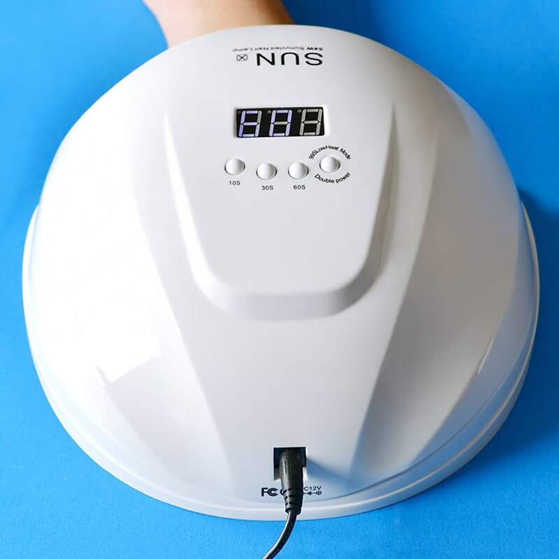 54W Nail Art Uv/Led Fototherapie Machine Bakken Nail Lamp High-Power Nail Drogers 36 Led Kraal lamp Nail Lamp Nail Art Tool