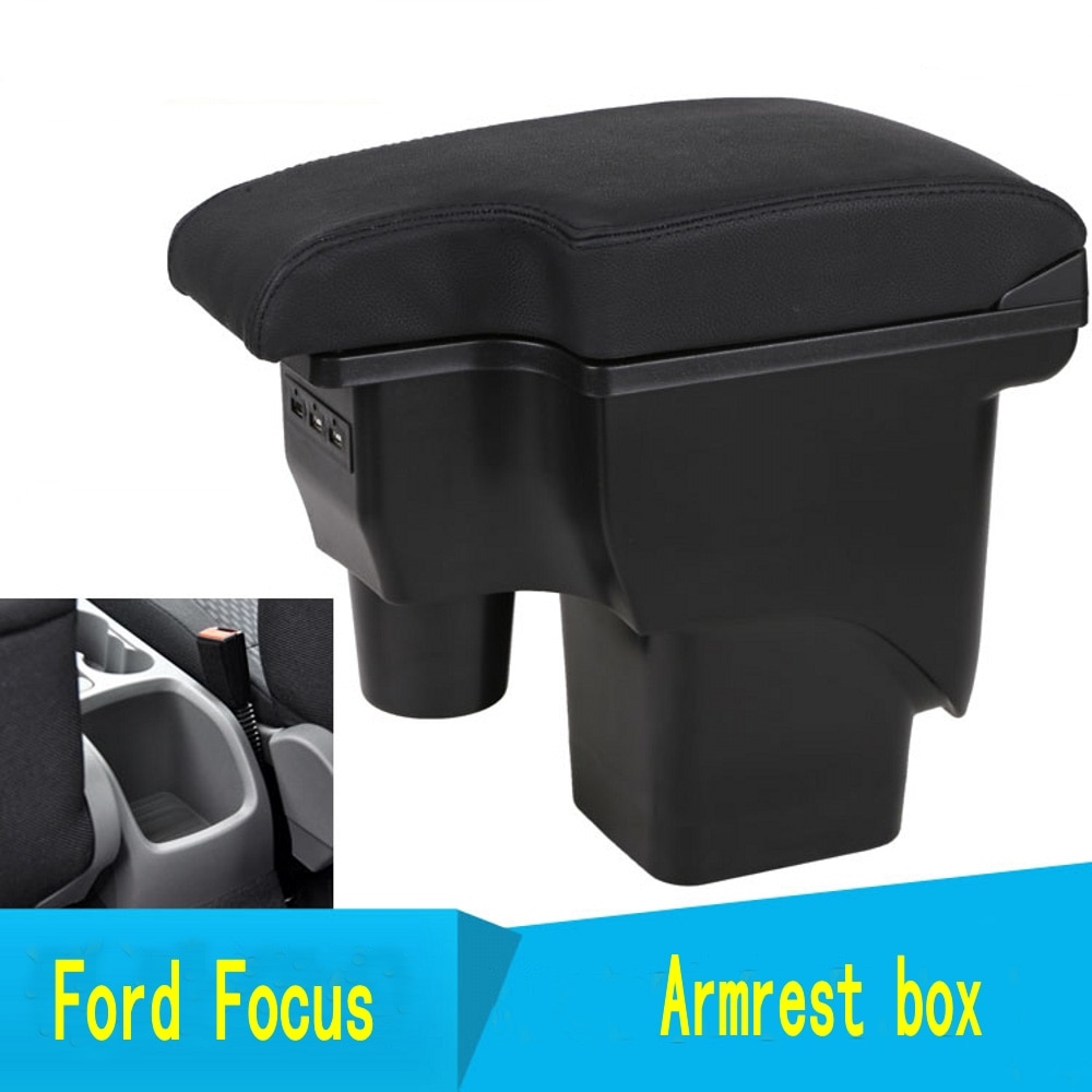 For Ford Focus mk2 armrest car Centre Console Storage Box mk2 Arm rest products interior car-styling accessories parts