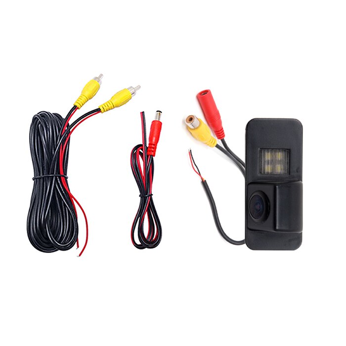 CCD HD Car Rear View Reverse Camera Backup Parking Assistance IP67 Camera for Ford Focus Hatchback MK2 Fiesta S-max Kuga Mondeo: Camera Set