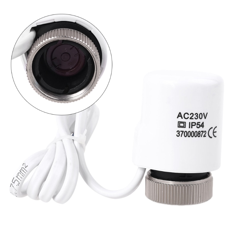 Ac 230V Nc Elektrische Thermische Actuator M30 * 1.5Mm Voor Thermostatische Radiator-Klep E5BE