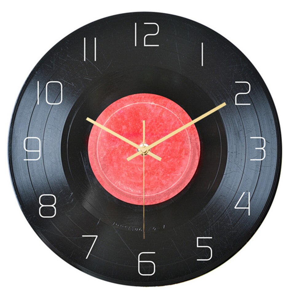 Horloge murale Orange moderne | Montre silencieuse, acrylique, chambre à coucher, salon, horloge de fruits, décor de maison, lasser bairam: cc100