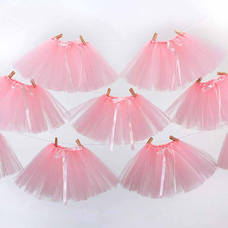 Mini falda de tutú para la novia de la boda para ser despedida de soltera nupcial baby Shower niño niña cumpleaños MESA CENTRO DE MESA Decoración