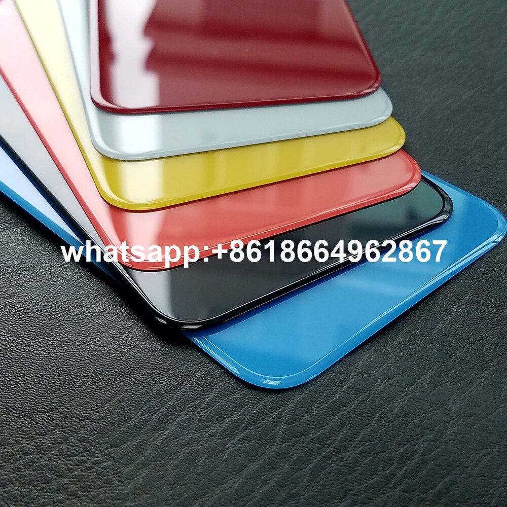 Back Glass Replacement Battery Cover With Camera Lens Back Housing Glass Cover For XR Mobile Phone Housings & Frames