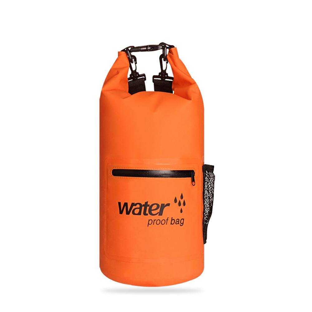 Bolsa impermeable para natación, bolsa de secado flotante para la playa, para Suifing, conducción: Orange 10L