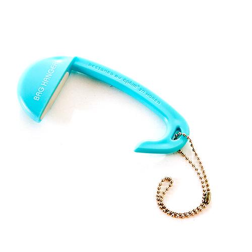 MultiColor Portable Removable Plastic Luggage Hook Loadable 15 Kg High Strength Bag Hook Table Desk Hook: 02