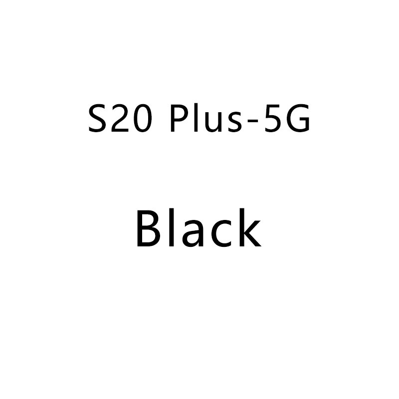 Batterie Ladegerät fallen Für Samsung S20 Plus Ladung Energie fallen Batterie fallen Für Samsung Galaxis S20 + S20 Plus S20 Ultra Energie Bank: S20 Plus(5G) - Schwarz