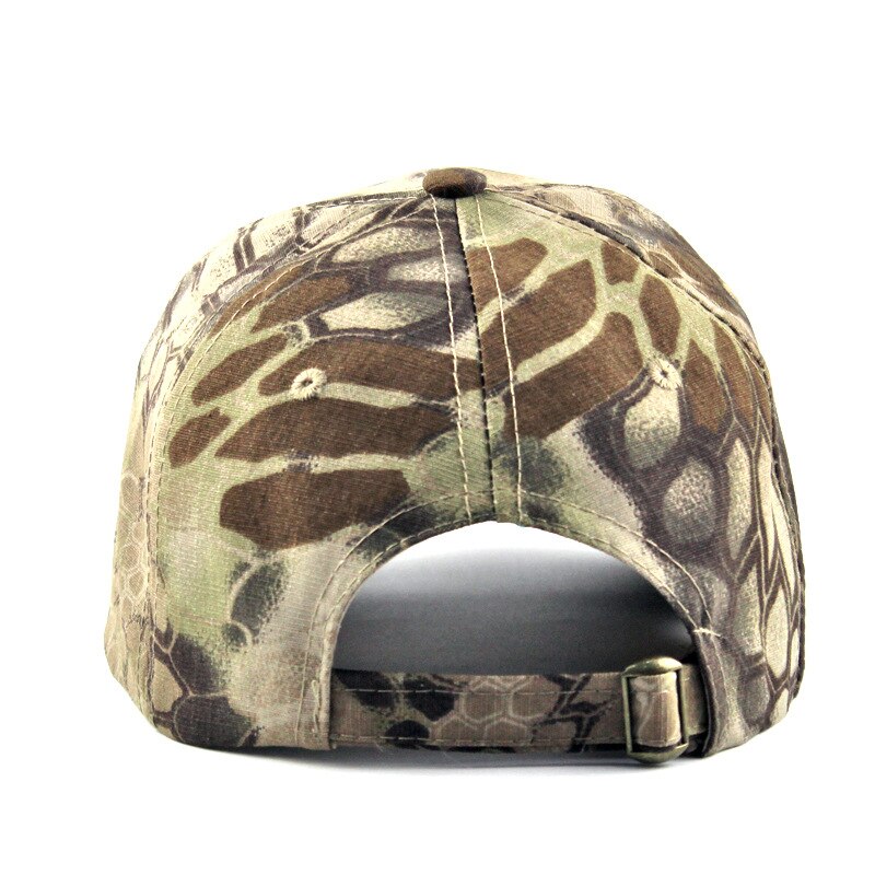 Gorra de béisbol zhan shu mao Topee de comercio exterior de camuflaje con Velcro para deportes gordos de una generación