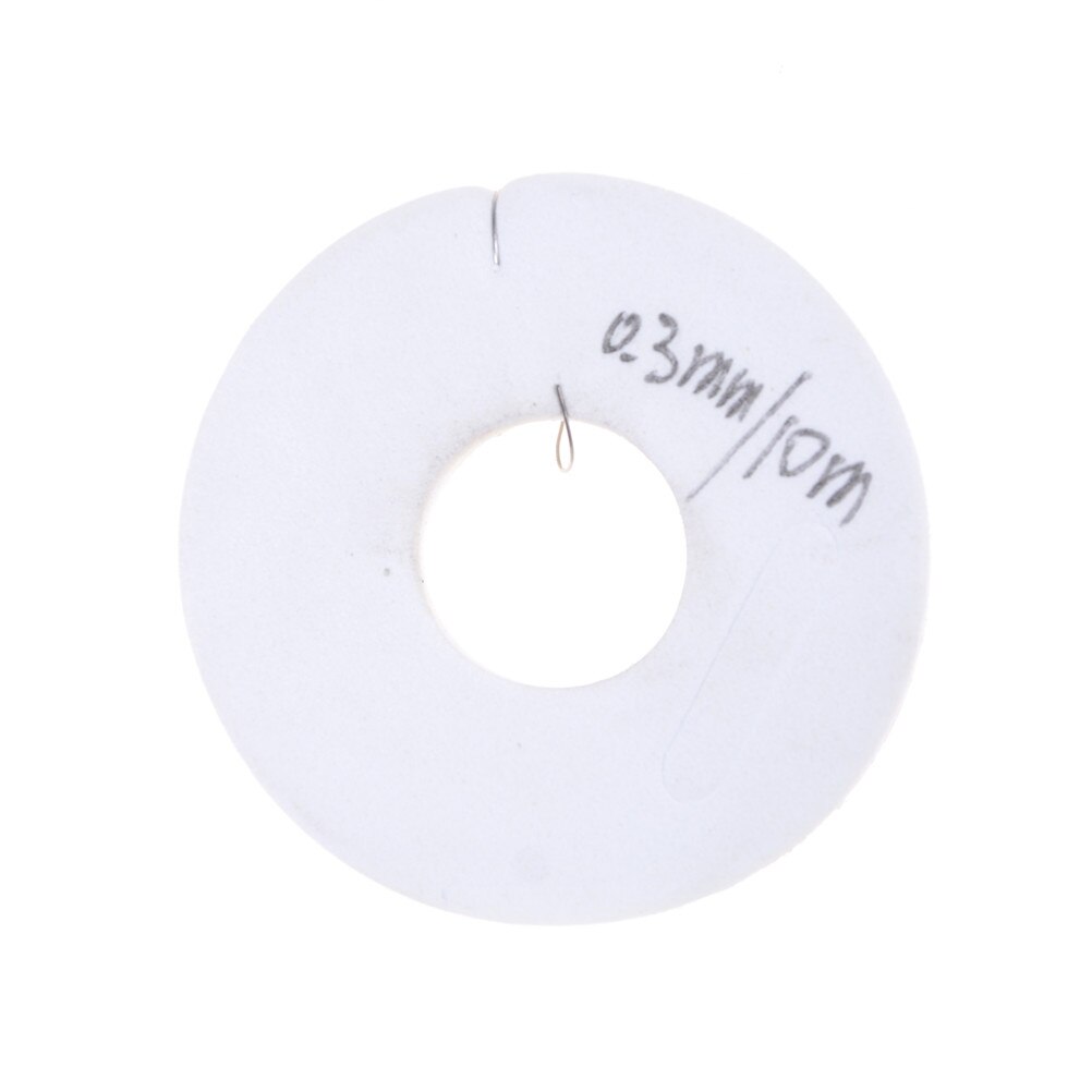 10M * 0.3Mm Nichrome Draad Hoge Dichtheid Coils Premade Coil Voor Elektronische Verstuiver Verwarming Draad