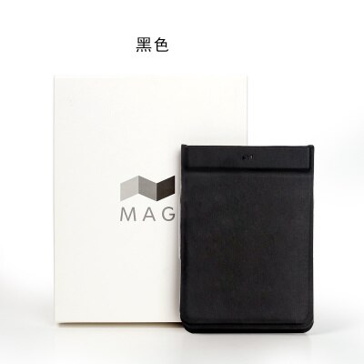 MAG Modulare Brieftasche Magnetische Benutzer-Definiert Karte Brieftasche Karte Halter Geldbörse Männer Reise Brieftaschen: Black