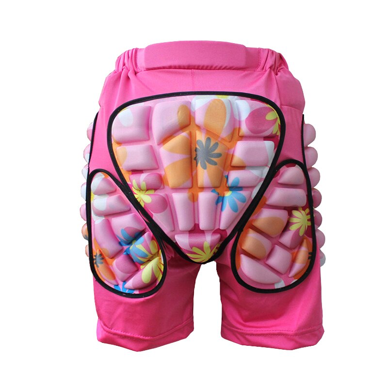 Nybagte børn 3d hoftebeskyttende korte bukser numsebeskyttelsesbukser anti-fald til skiløb, skøjteløb  bn99
