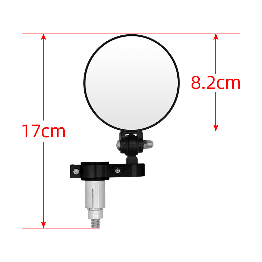 Motorcycle Mirror 22/24mm Handle Bar End Rearview Side Mirrors five colors For Kawasaki NINJA 250 300R 300 250R 400R VERSYS 300X