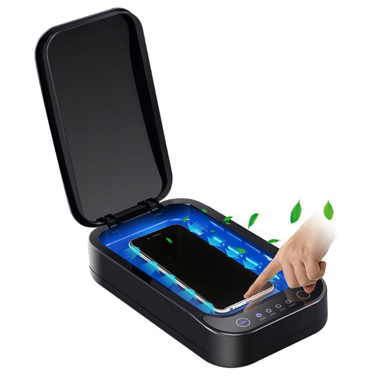 Stérilisateur UV Mini boîte de nettoyage Portable armoire de désinfecteur Ultraviolet de soins personnels pour nettoyeur de masque de téléphone