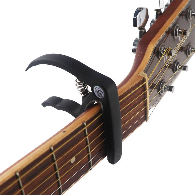 Universal capo gitar tilbehør hurtigskifte klemme nøkkel aluminiumslegering metall akustisk klassisk gitar capo for gitardeler