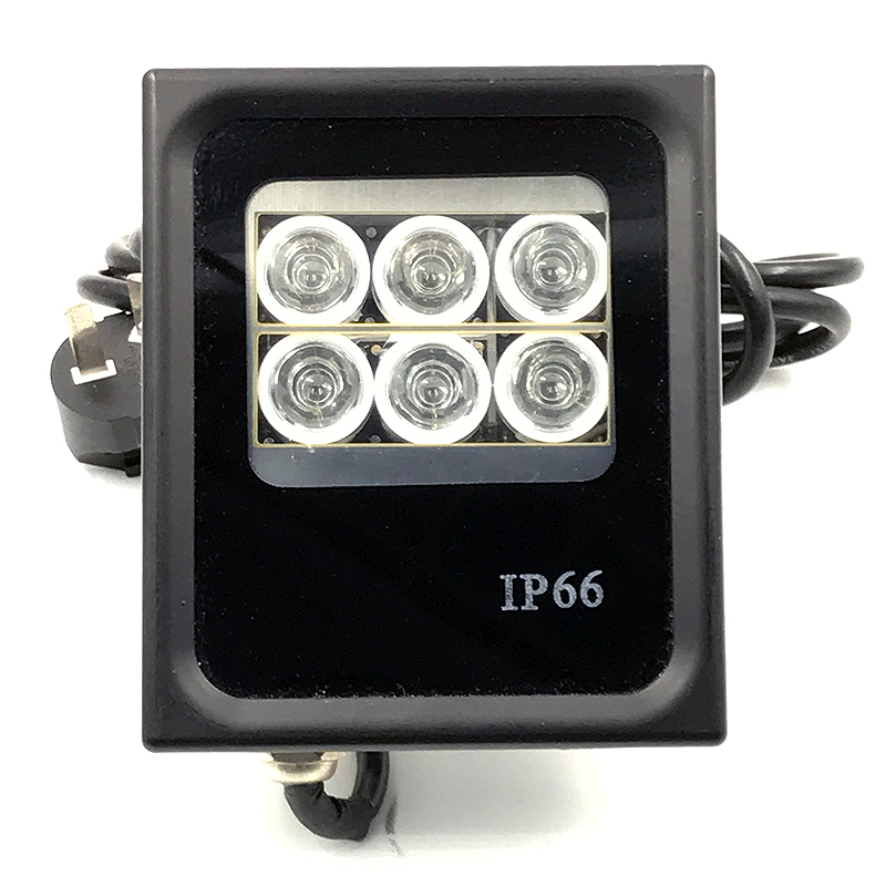 6 PCS LED 30m cctv high power light lamp IP66 white LED light Illuminator for cctv security camera system Night Vision SI-B6IR