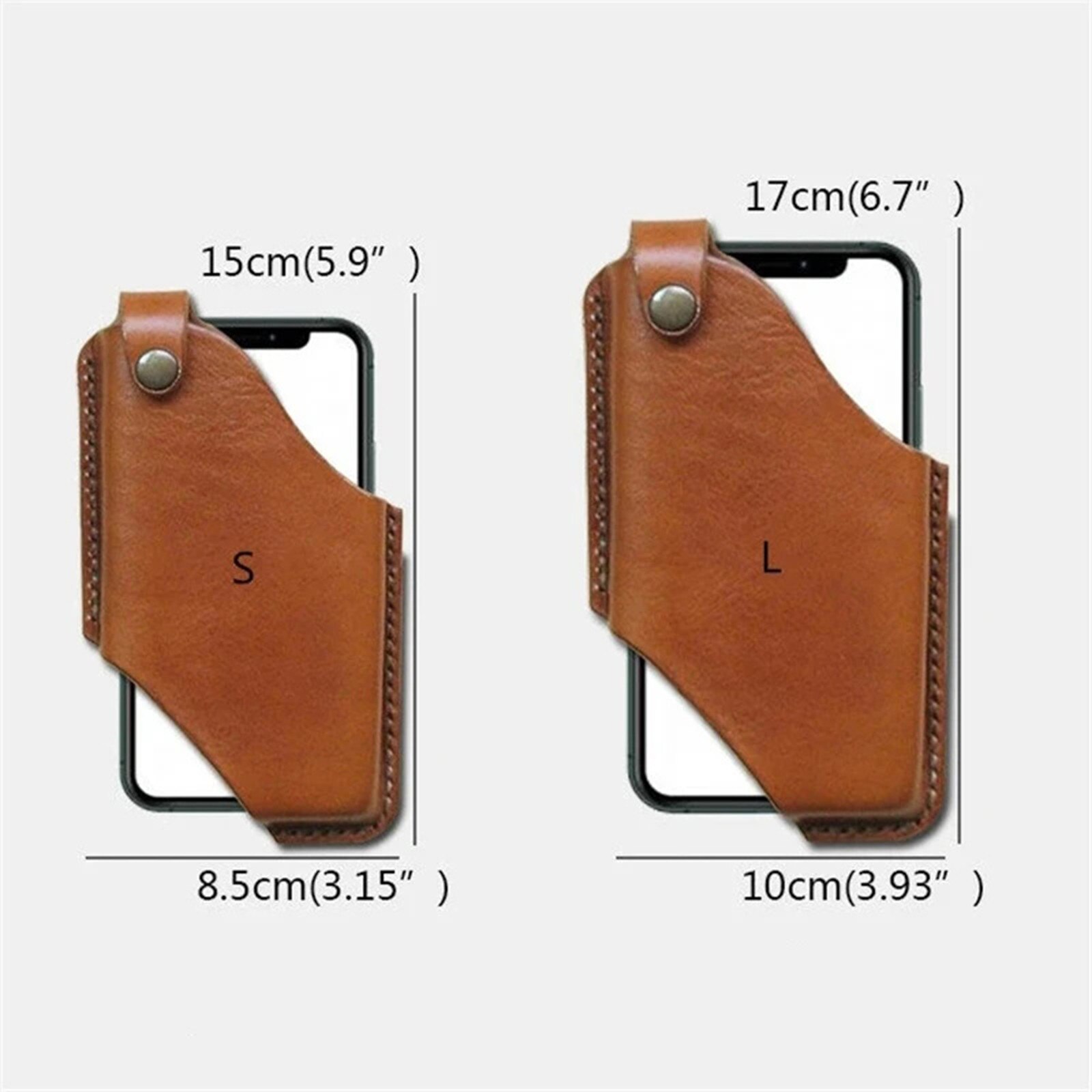 Vrouwen Mannen Mobiel Loop Holster Case Riem Taille Tas Rekwisieten Kunstmatige Lederen Tas Telefoon Portemonnee Pocket Outdoor Unisex Tas