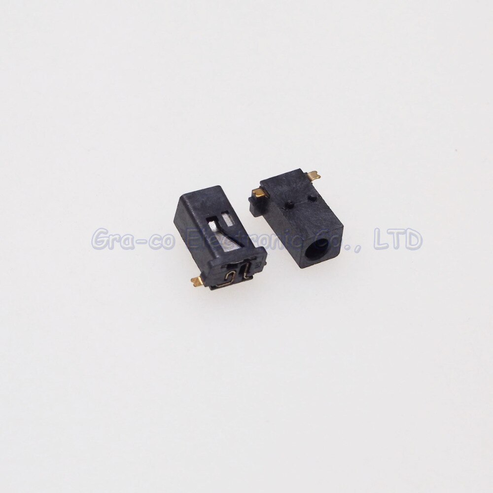 100 stk  dc096 smt 2.0mm dc strømkontakt dc ladestikk for nokia-telefon