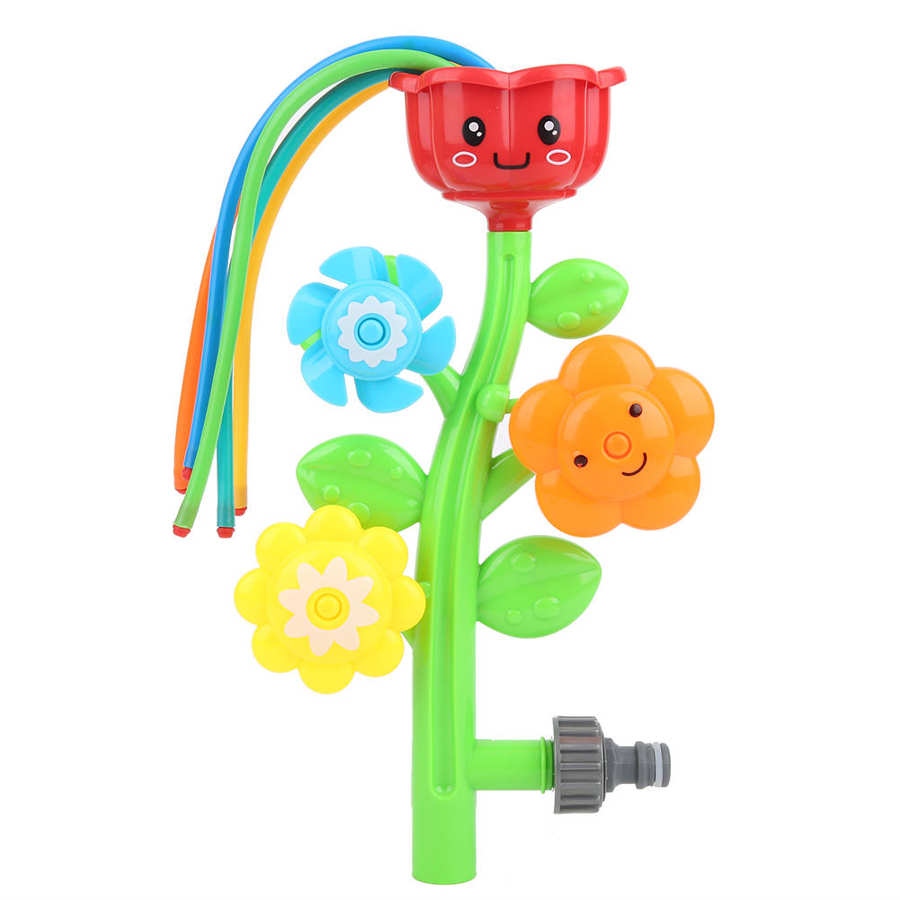 Water Sprinkler Speelgoed Bloem Spray Speelgoed Gratis Rolling Waternevel Speelgoed Voor Tuin Gazon Tuin Gazon