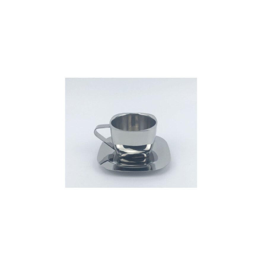 CUP Stainless Steel Square Coffee cup Coffee utensils Household Accessories