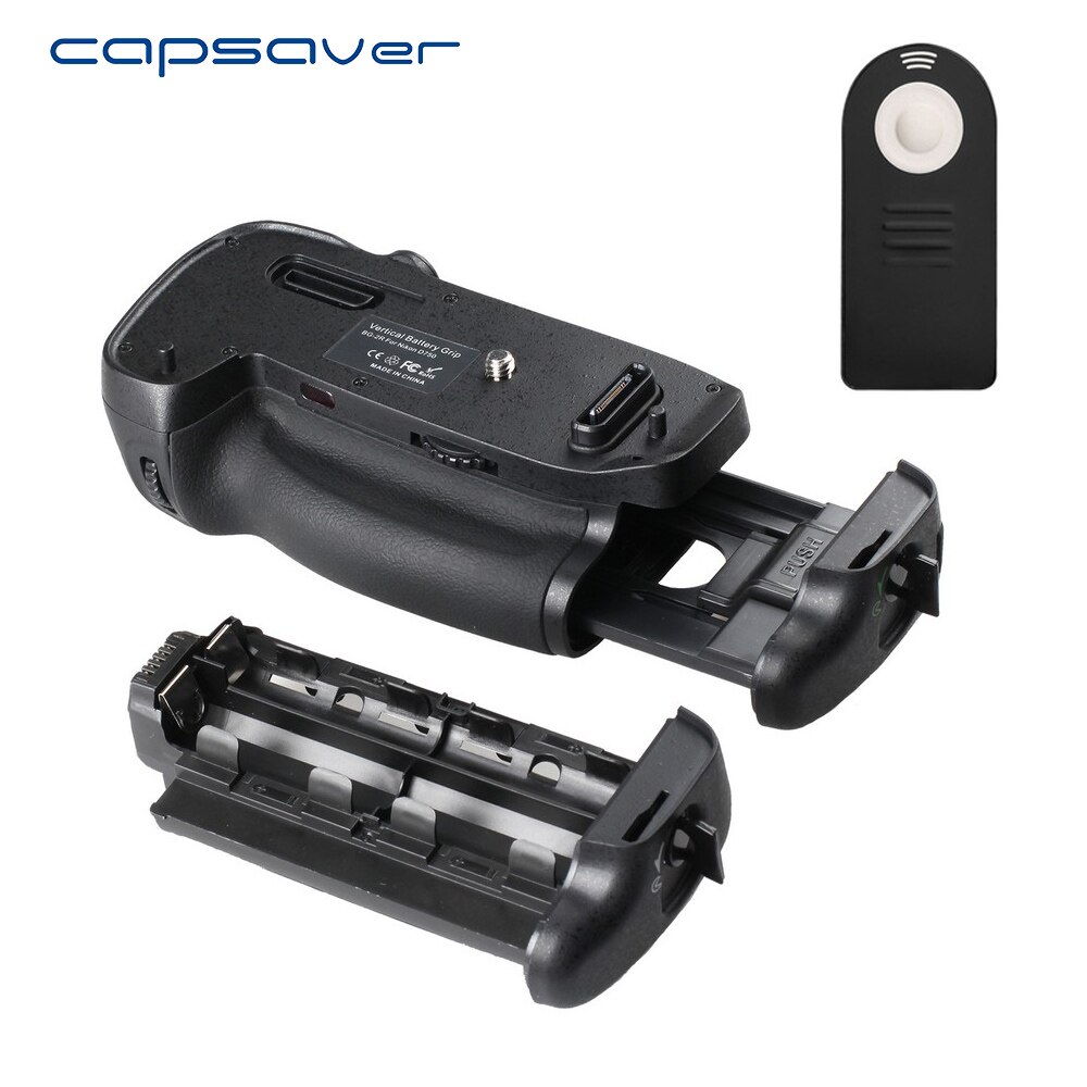 capsaver Vertical Battery Grip for Nikon D750 Camera Replace MB-D16 Multi-Power Battery Holder Work with EN-EL15 Remote Control