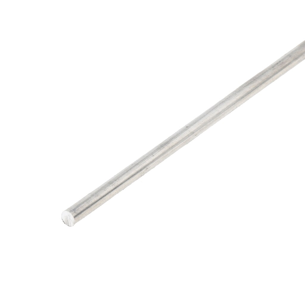 50cm x 6063 Aluminium Legierung Runde Solide Stange Bar Lange Welle, Diam. 4mm