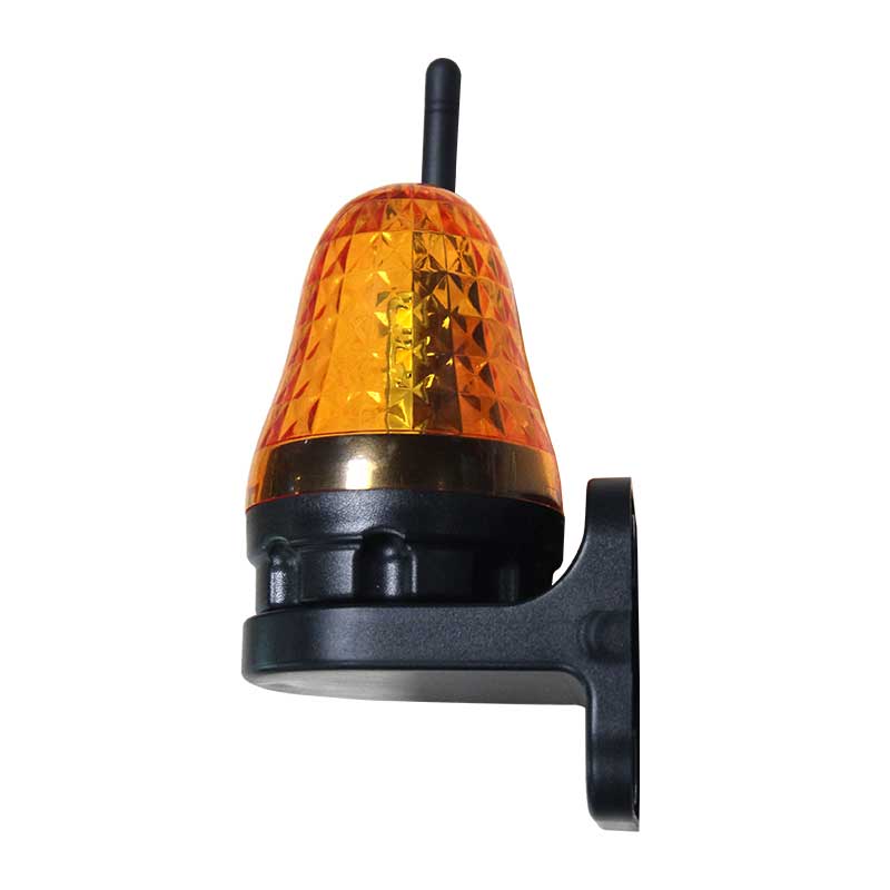 universell 12v 18v 24v 110v 220v ac/dc ledet lys automatisk garasje skyve / svingport åpner blinke alarm lampe blinke sikkerhet