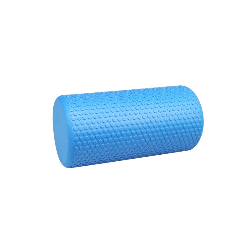 30/45/60CM Yoga Foam Roller High-density EVA Muscle Roller Self Massage Tool for Gym Pilates Yoga Fitness Gym Equipment: Blue 30CM