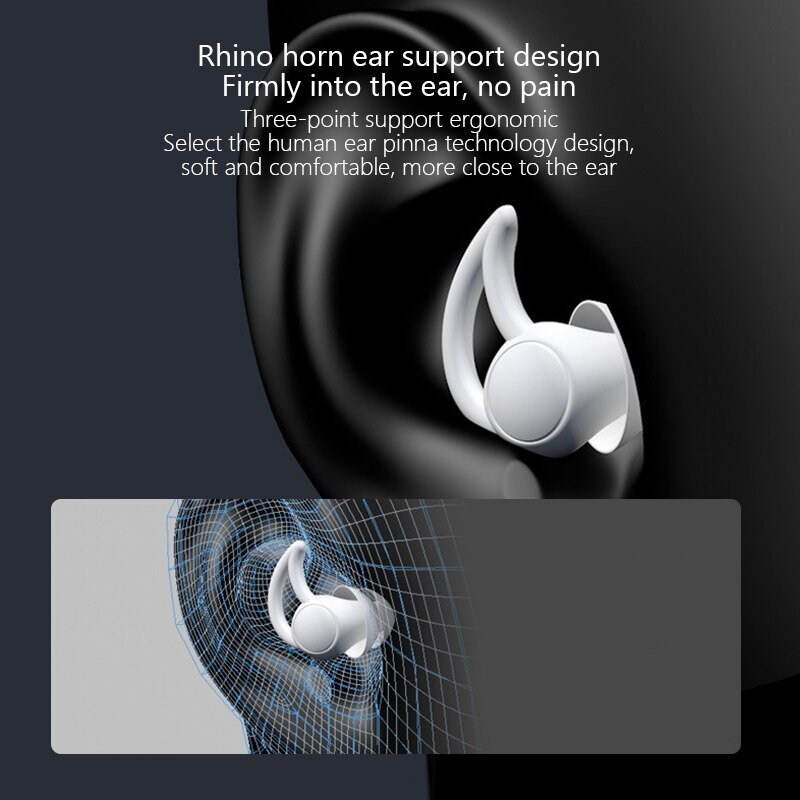 Silikon Schlafen Ohr Stecker Schallschutz Ohr Schutz Ohrstöpsel Anti-Lärm Stecker für Reise Silikon Weiche Lärm Reduktion