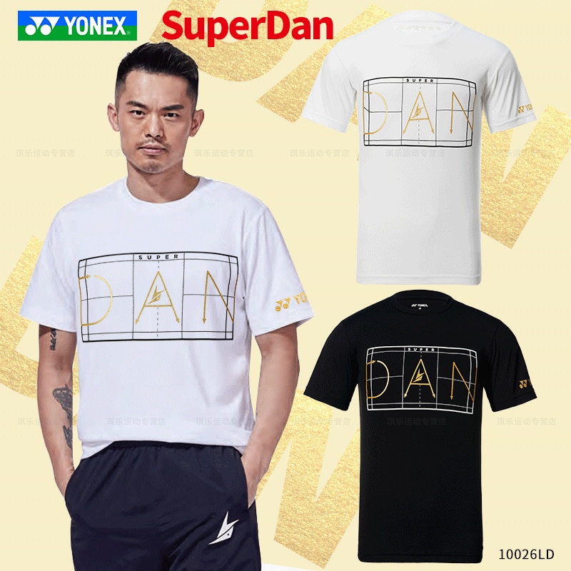Uniforme de bádminton yy YONEX yy, genuino, secado rápido para hombres y mujeres, serie Lin Dan 10026LD