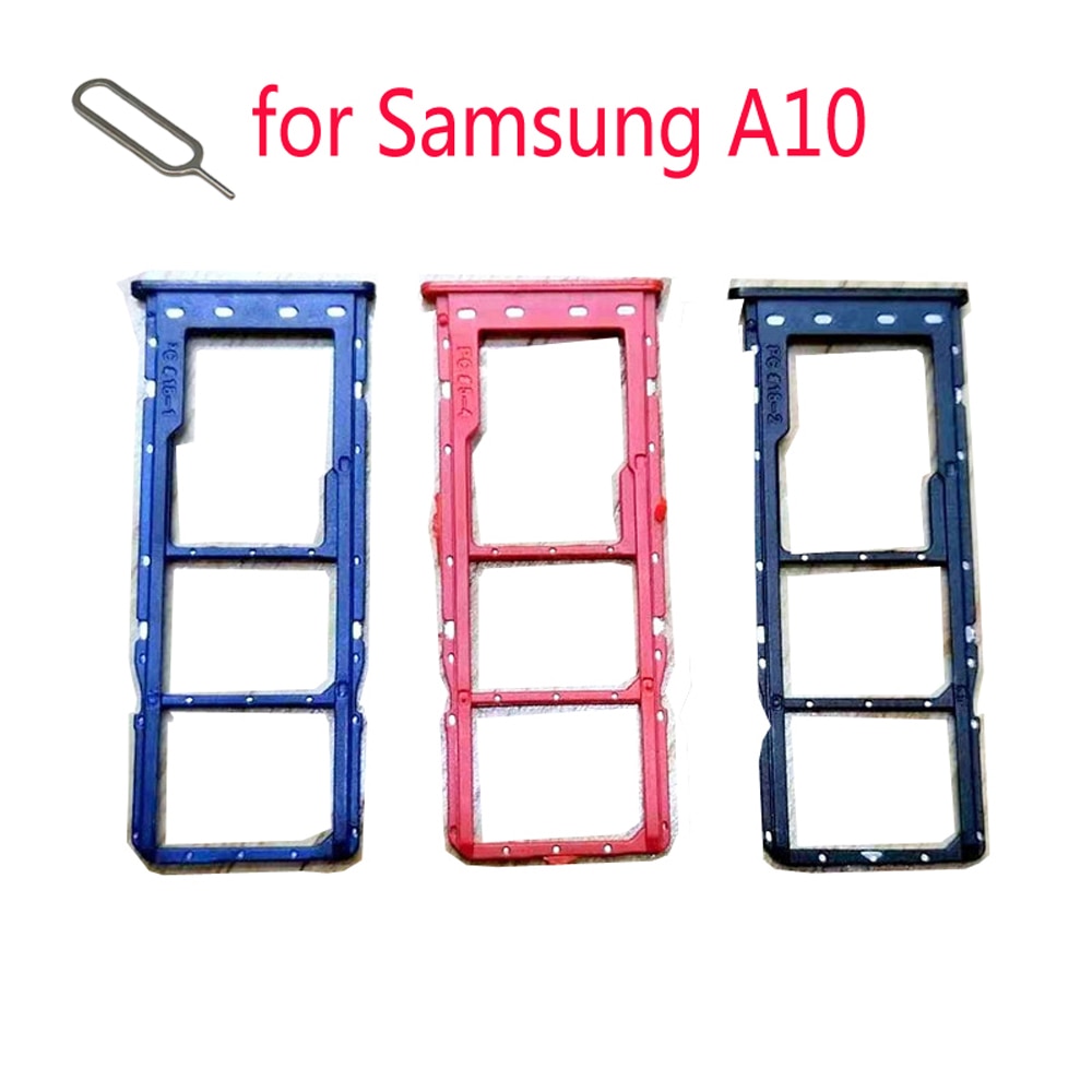SIM Karte Slot Halter Für Samsung Galaxy A10 A105 A105F A105G A105FN Original Telefon Nano SIM Micro SD Karte Fach adapter