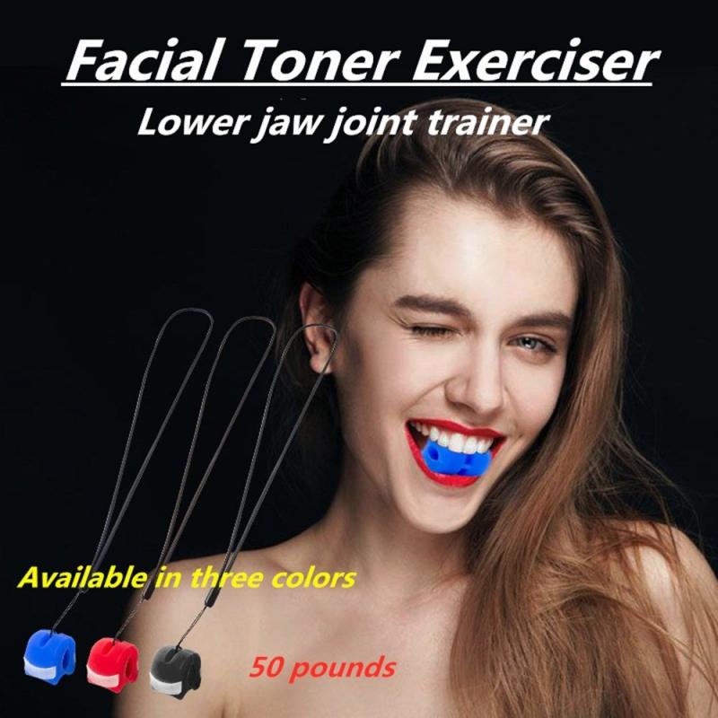 S/M Facial Toner Jaw Sporter En Hals Toning Apparatuur Gezicht Fitness Bal Facial Spier Trainer Kaak oefening Bal