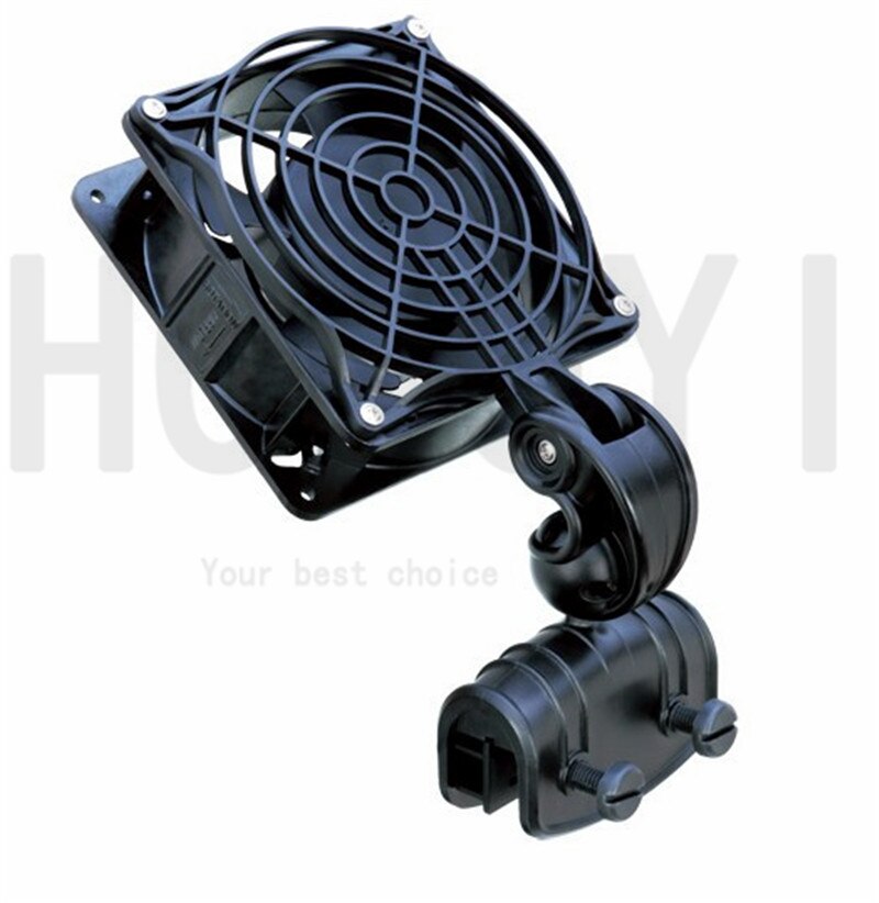 Boyu 1 stk fs -120 15w fs -120a 4w akvarie køleventilator køler justerbar 360 grader akvarium temperaturkontrol lille ventilator