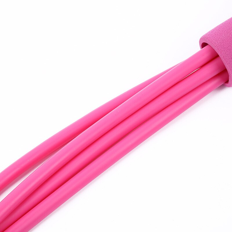 Tensor de Pedal portátil para sentadillas, cuatro tubos, cuerda de tensión multifuncional, reducción de grasa
