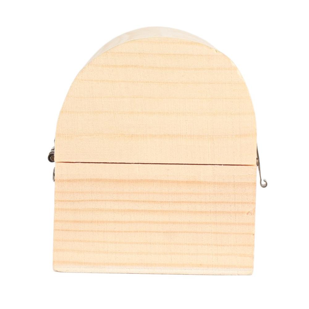 Wooden baby Kids Tooth Storage Box Wooden Treasure Chest Teeth Umbilical Lanugo Organizer Baby Save Collect Keepsakes Save