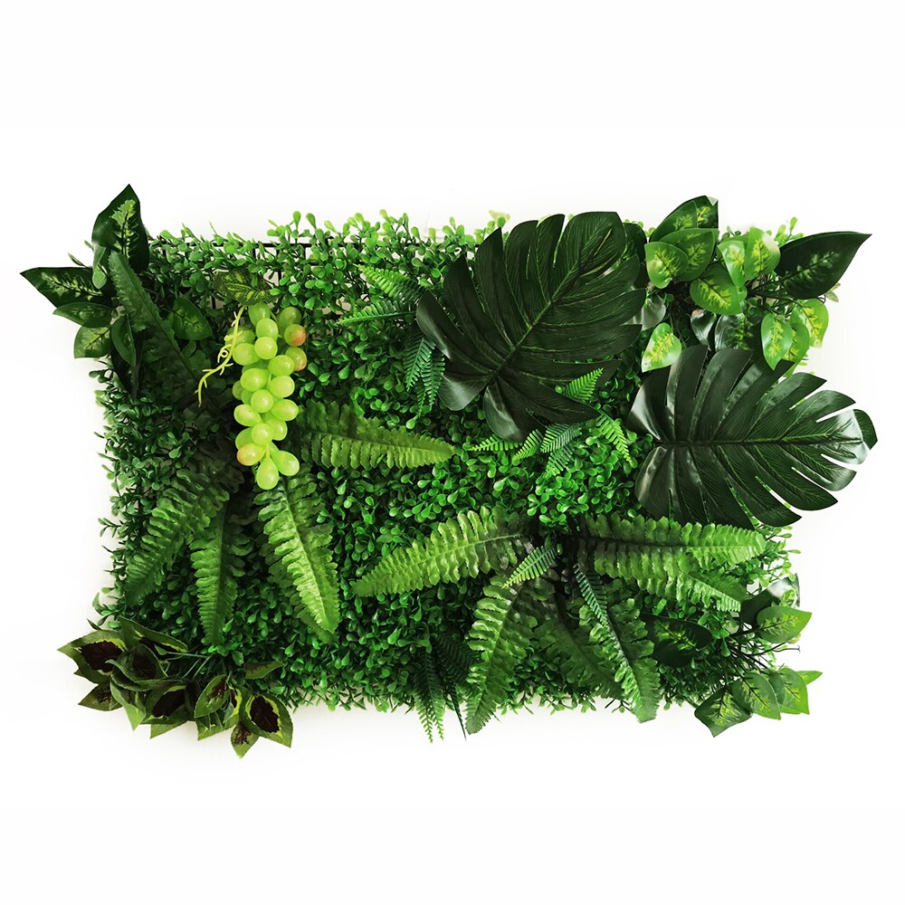 Artificial Turf Decorative Grass Background Wedding Grass Artificial Grass Plant With Grape DIY Background Wall: picture color24
