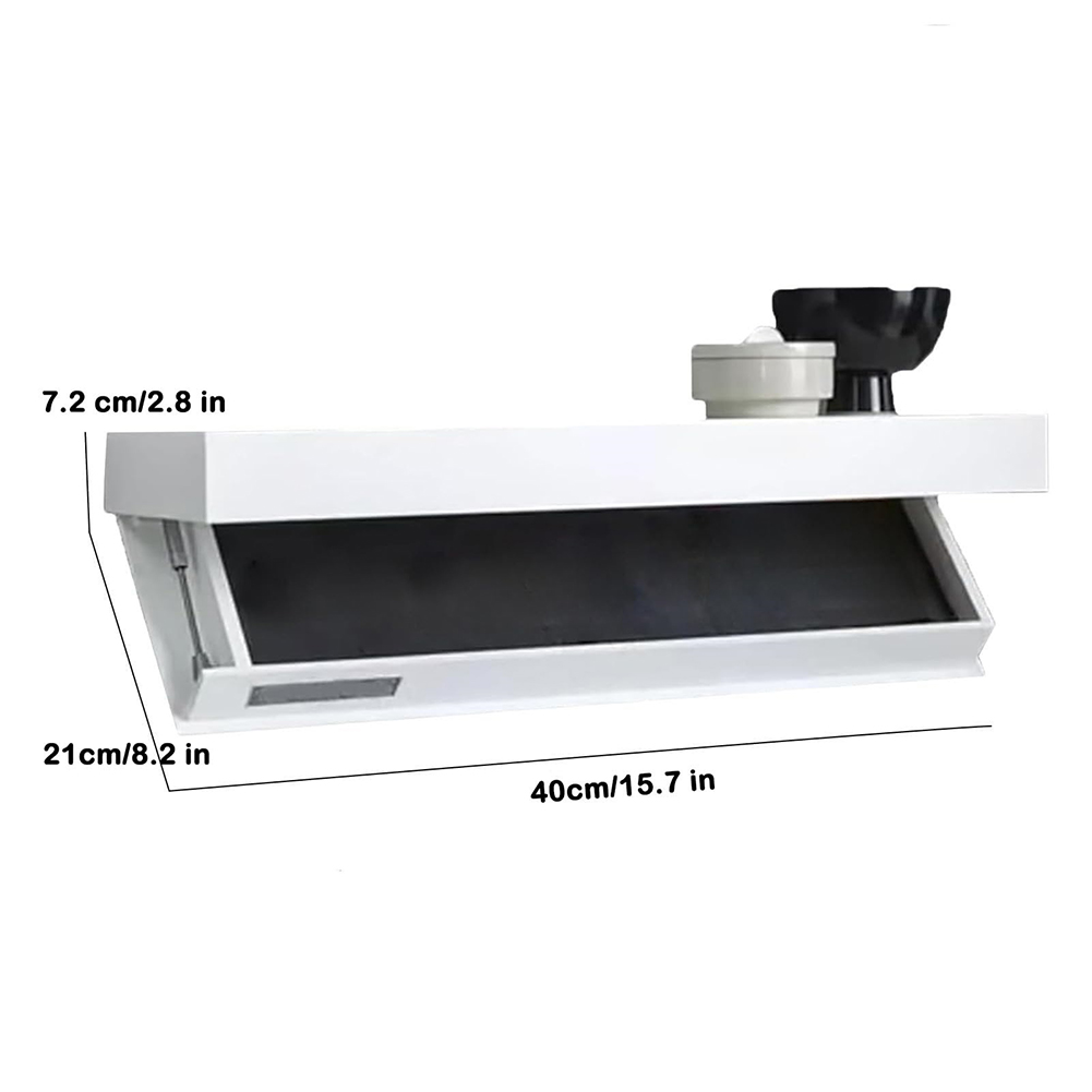 Wood Floating Wall Shelves with Secret Compartment Magic Flap Hidden Shelf Wall-mounted Furniture Storage Box for Home Decor