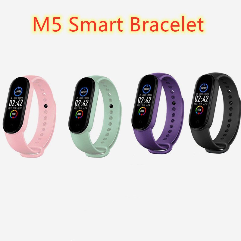 Smart Band M5 Smart Armband IP67 Waterdichte Smarthwatch Bloeddruk Fitness Tracker Smartband Fitness Polsbandjes
