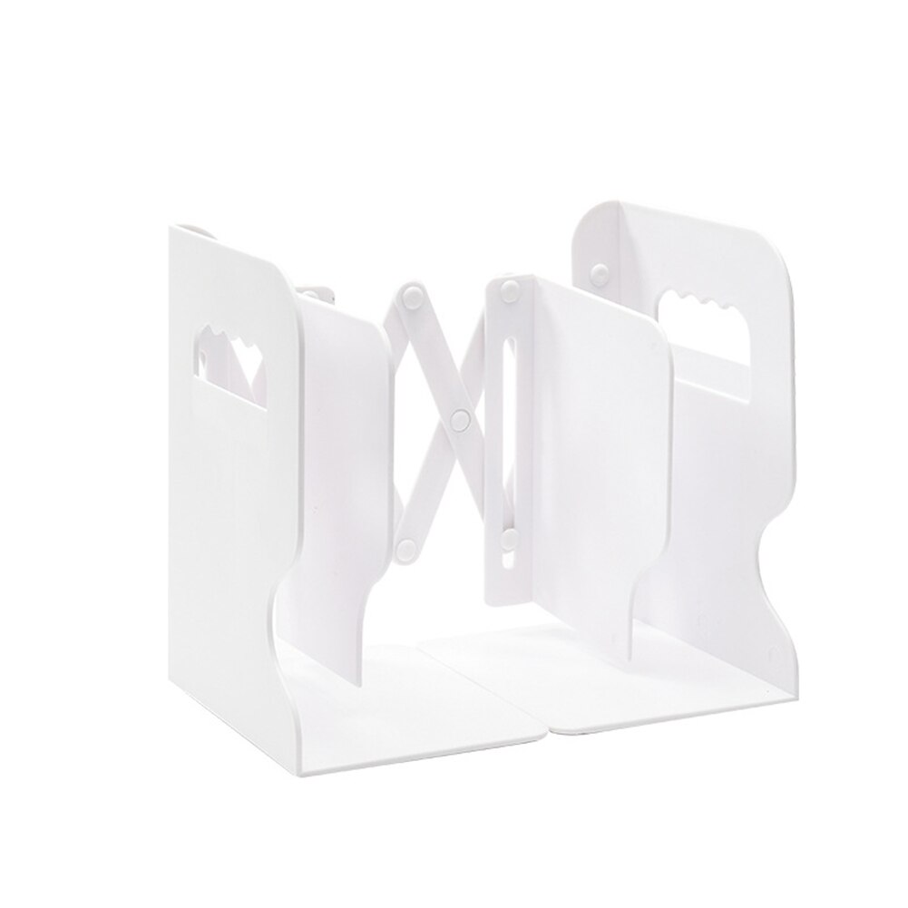 Wysuwany regał studencki ambona stojak na książkę magazyn materiałów piśmienniczych Organizer z obsadka robić pióra szkolny plik biurowy stojak: biały