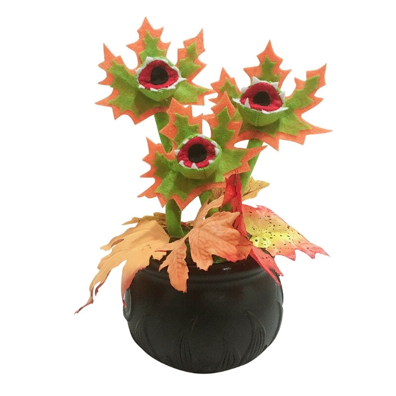 12Inch Realistische Chomper Potplanten Educatief Interactieve Pop Soft Gevulde Plant Voor Poppenhuis Tafel Decoratie