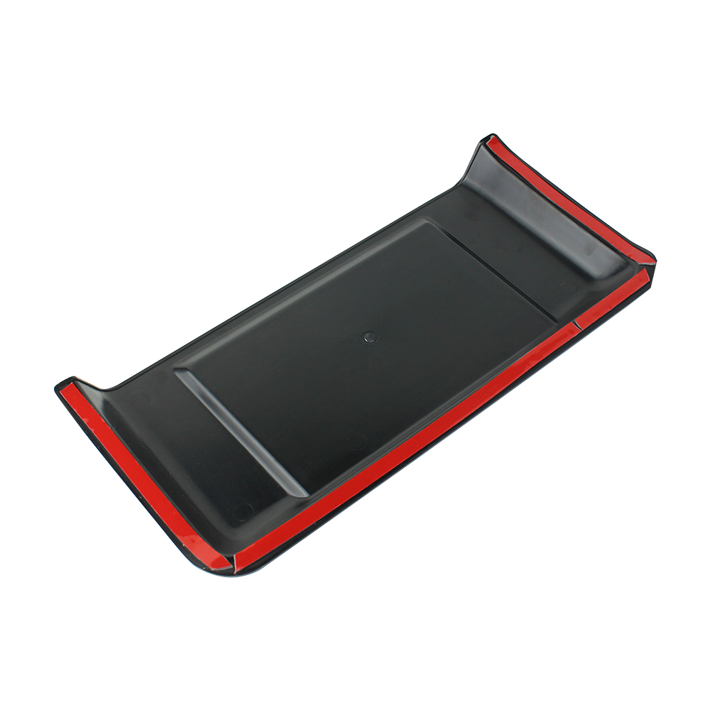 ABS Air Intake Hood Vent Scoop Outlet Cover Trim for Jeep Wrangler JL Black Chrome