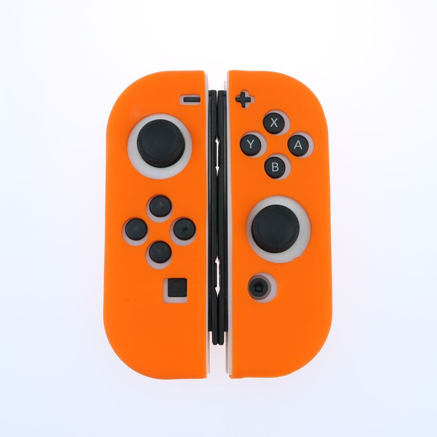 YuXi-funda protectora de silicona para Nintendo Switch Joy Con, funda suave antideslizante para NX NS Joycon: I-I