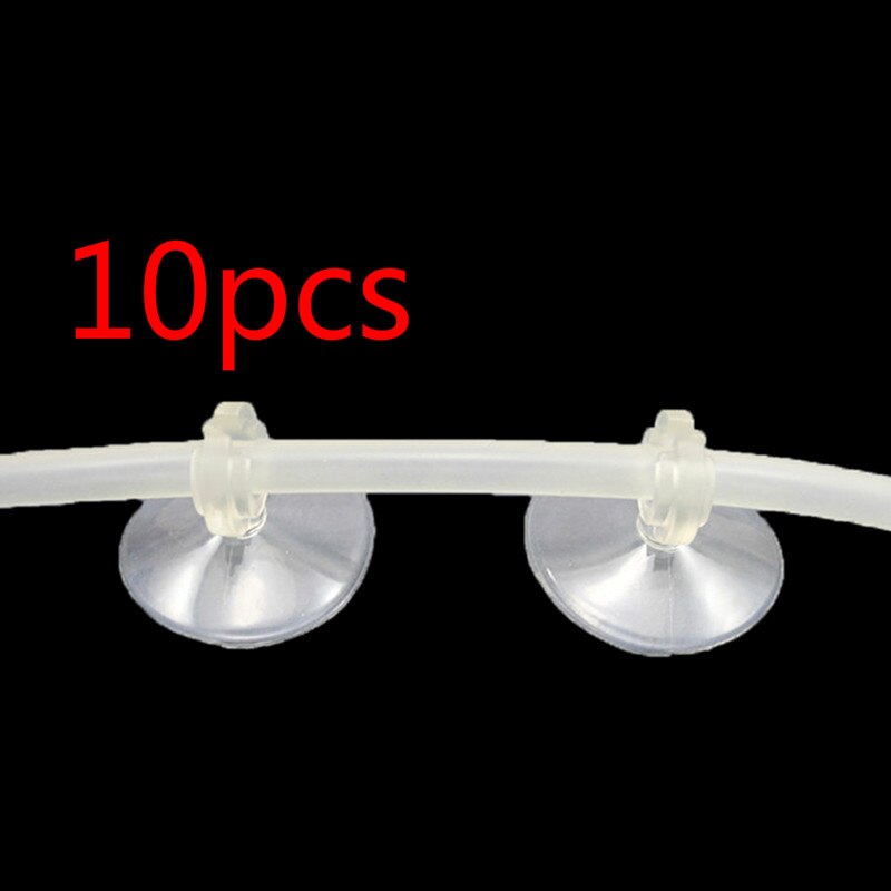 5/10 stuks siliconen aquarium zuignap zuignap houder zuignap voor aquarium pomp luchtslang aquatische dierenbenodigdheden: 10 stuks